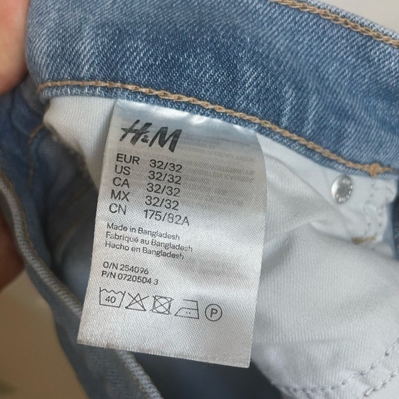 H & M Skinny Coupe Moulante & Dente size 32/32 - Picture 11 of 11